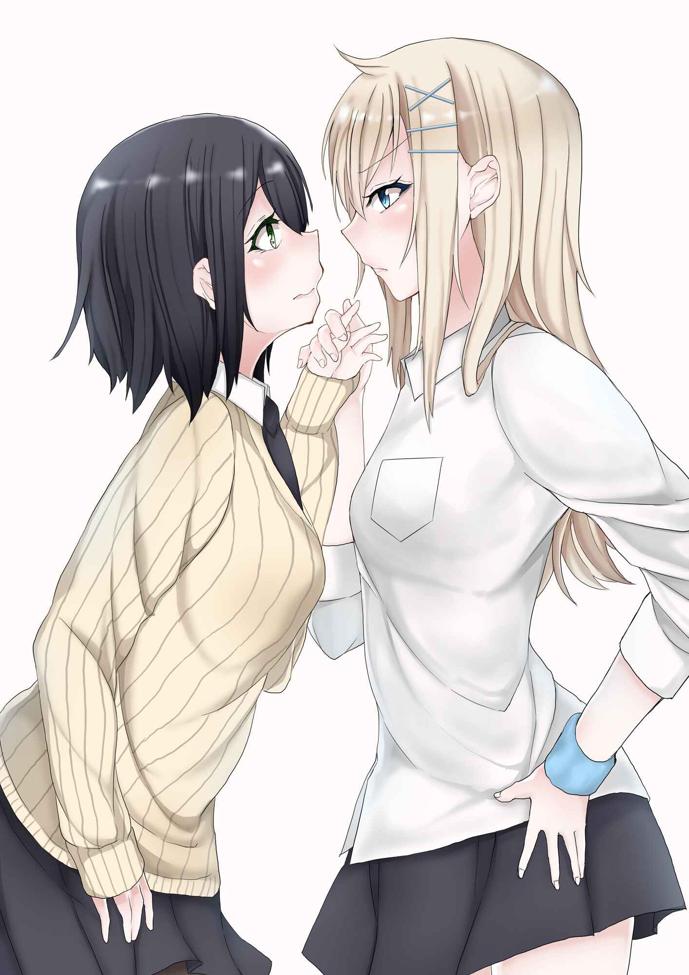Page 1 Chapter 2 A Yuri Manga Between a Delinquent and a Quiet Girl That Starts From a Misunderstanding