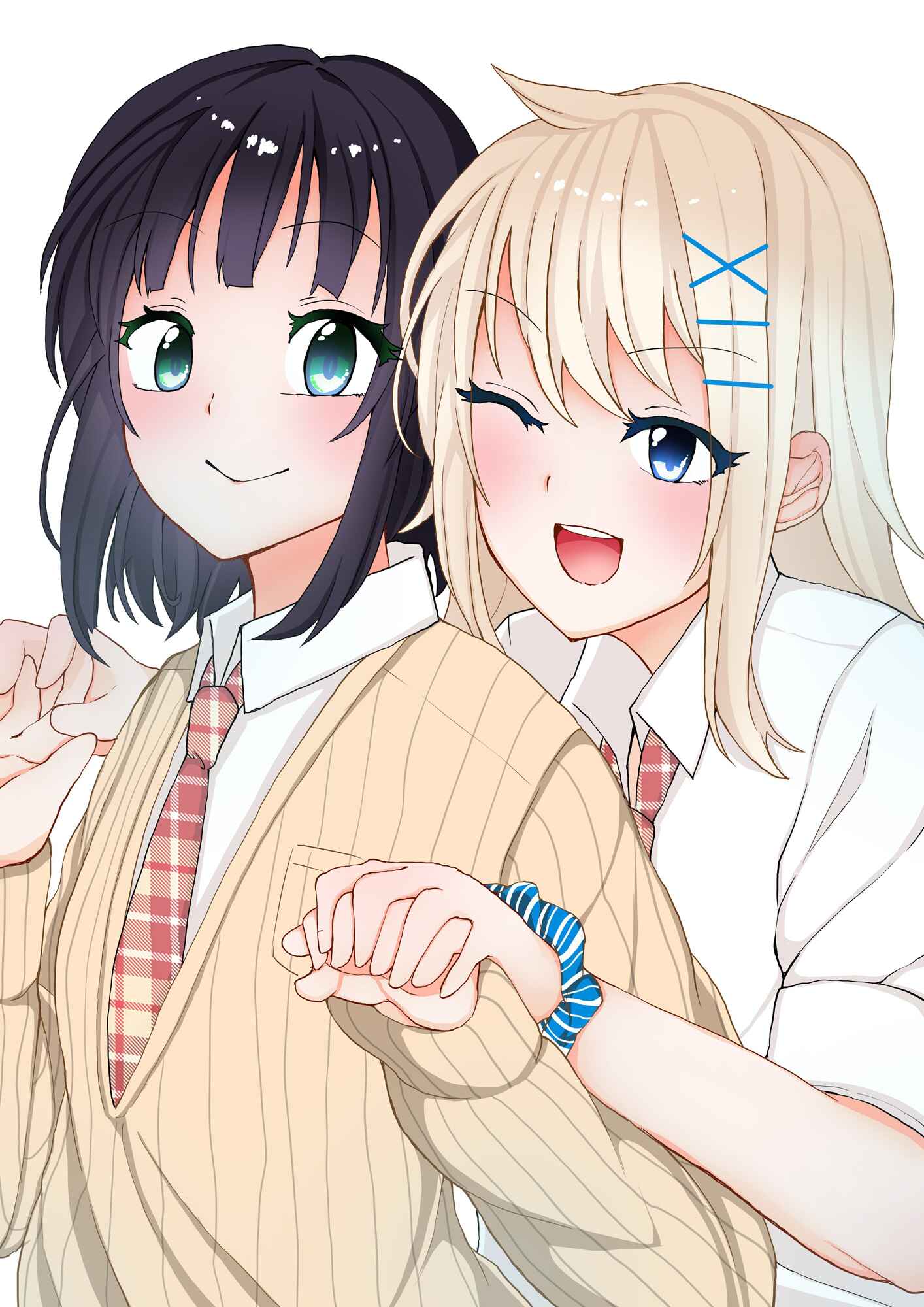 Page 1 Chapter 1 A Yuri Manga Between a Delinquent and a Quiet Girl That Starts From a Misunderstanding
