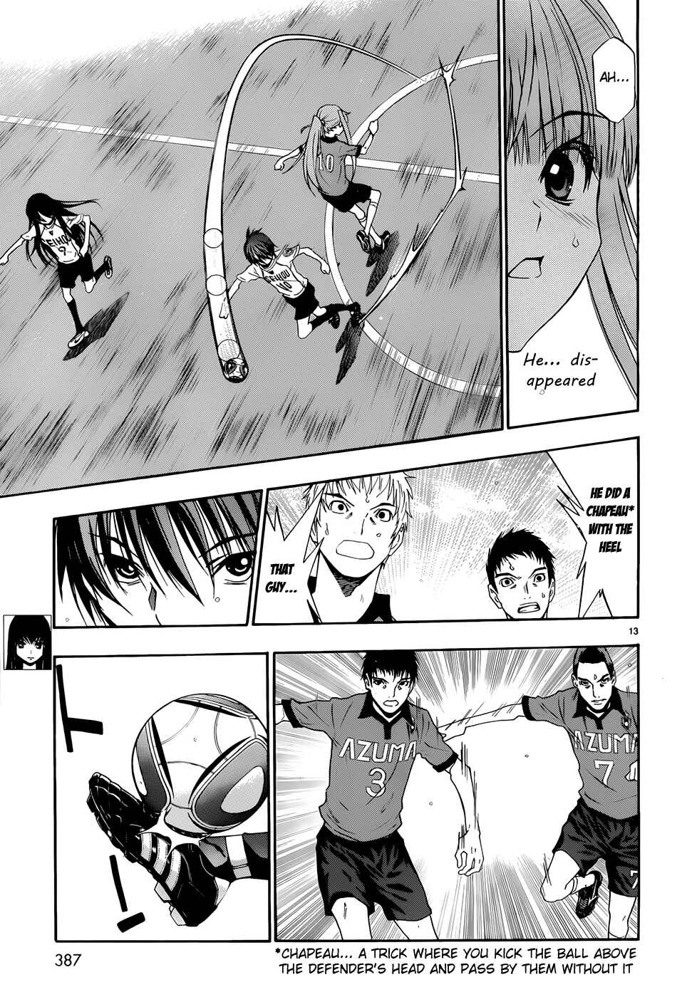 Page 13 Chapter 32 Shuukyuu Shoujo