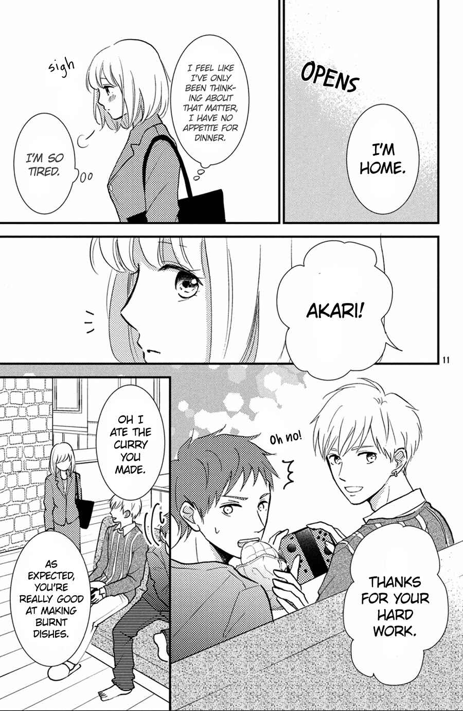 Page 12 Chapter 11 Kyou kara, Kimi o Share Shimasu.