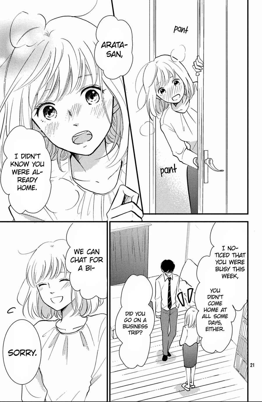Page 22 Chapter 11 Kyou kara, Kimi o Share Shimasu.