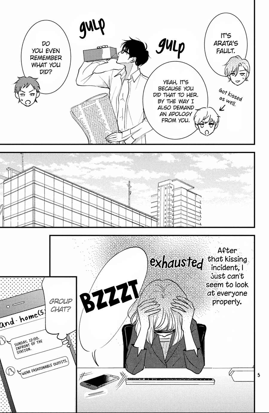 Page 6 Chapter 4 Kyou kara, Kimi o Share Shimasu.