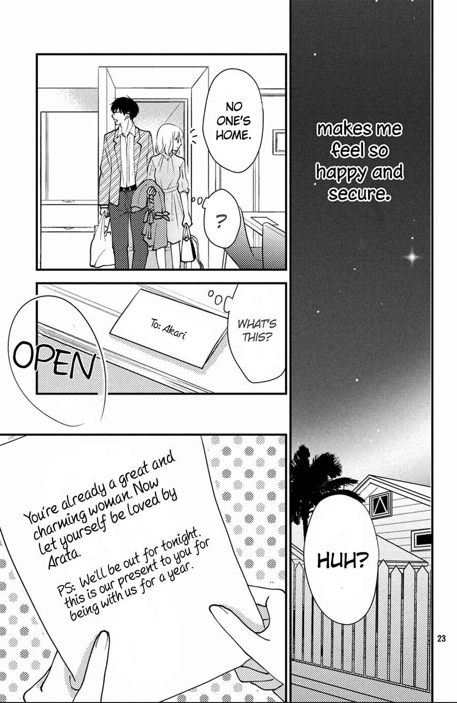 Page 24 Chapter 12 Kyou kara, Kimi o Share Shimasu.