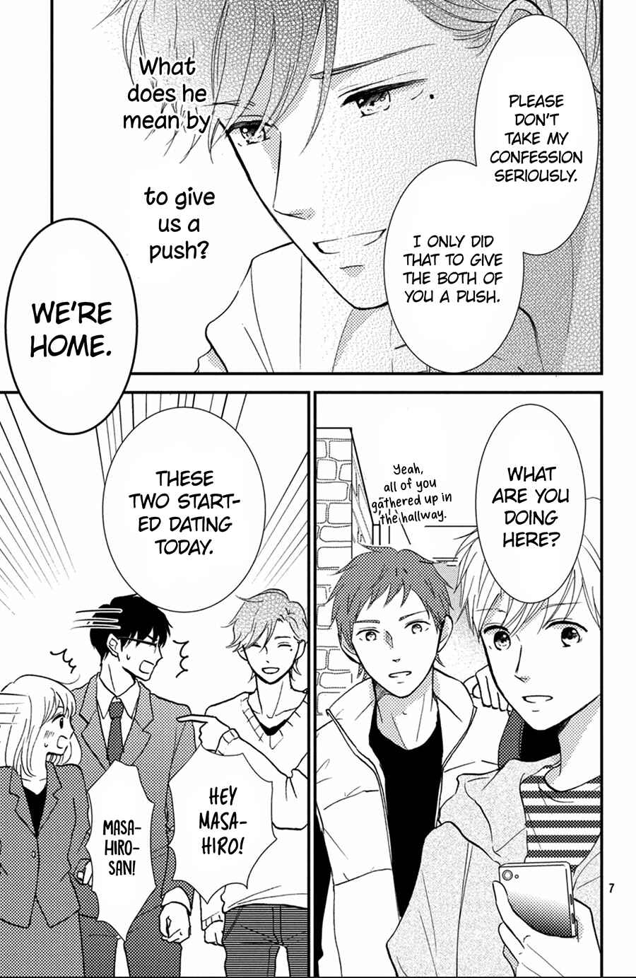 Page 8 Chapter 12 Kyou kara, Kimi o Share Shimasu.