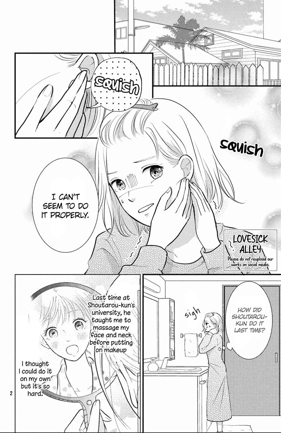 Page 3 Chapter 7 Kyou kara, Kimi o Share Shimasu.