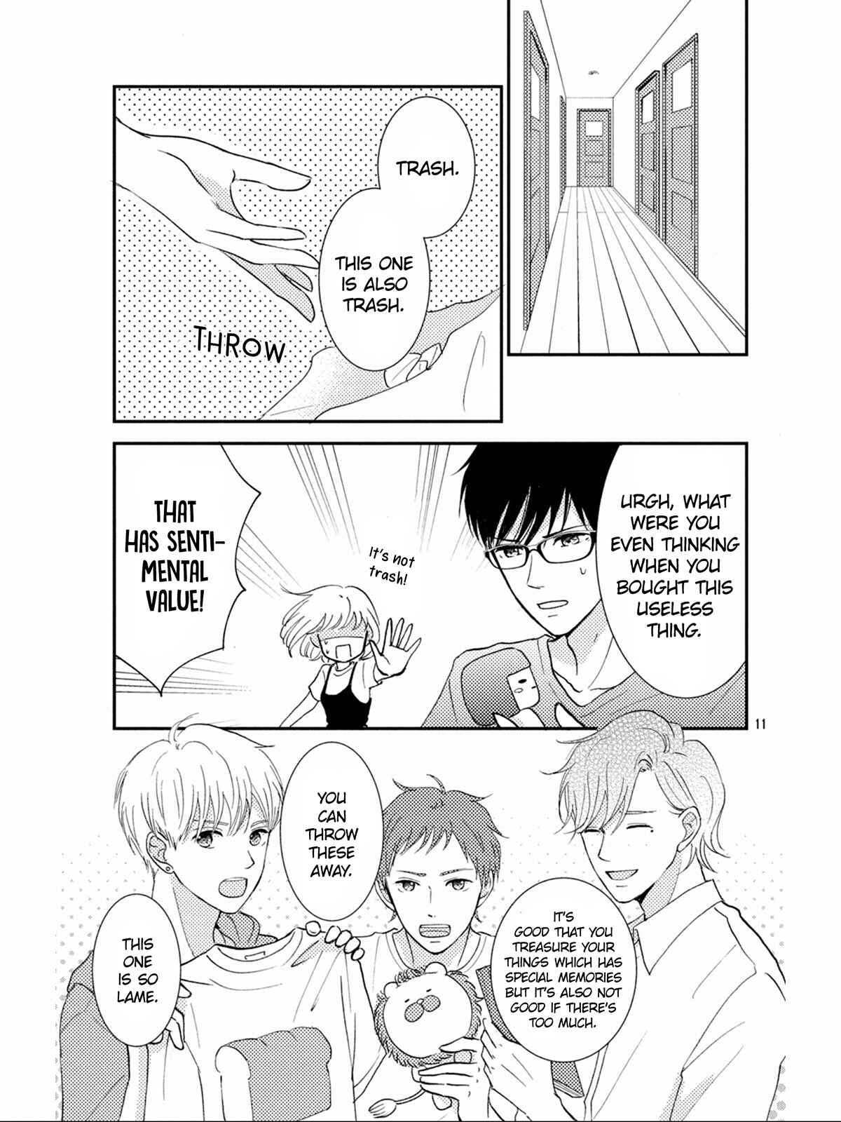 Page 12 Chapter 3 Kyou kara, Kimi o Share Shimasu.