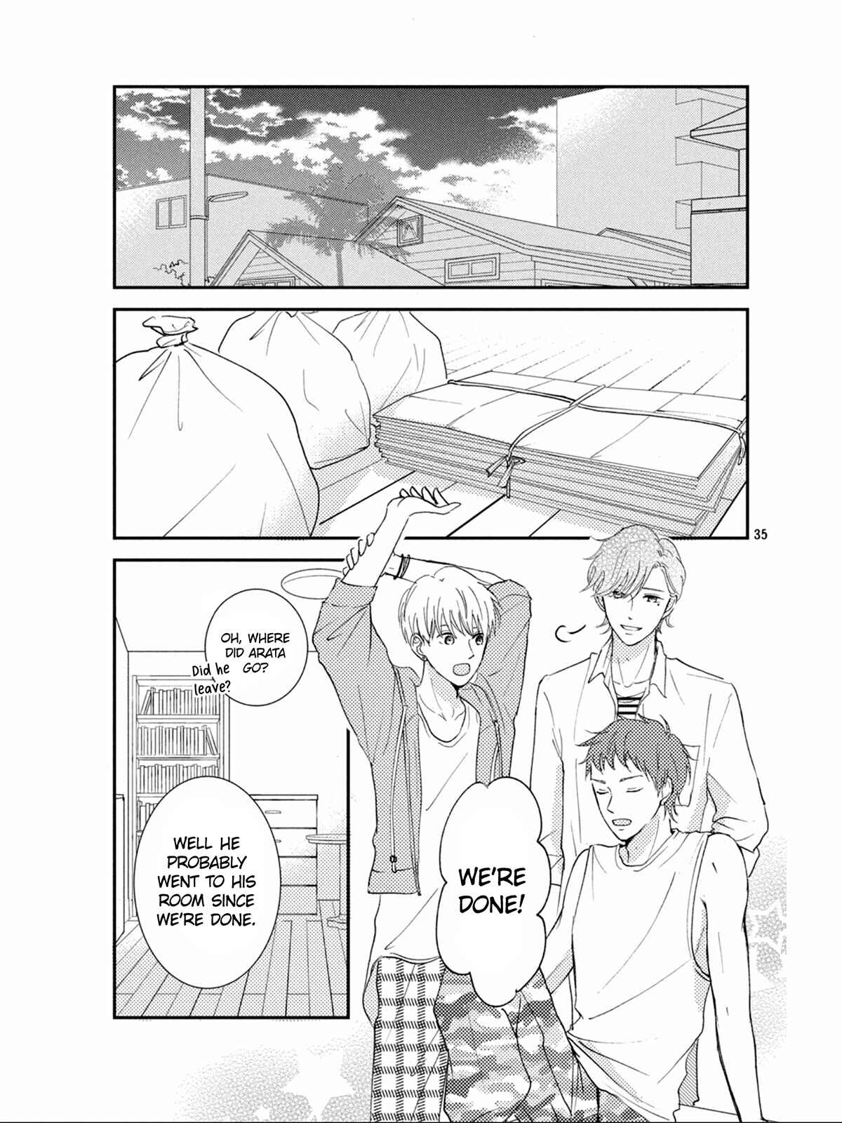 Page 36 Chapter 3 Kyou kara, Kimi o Share Shimasu.
