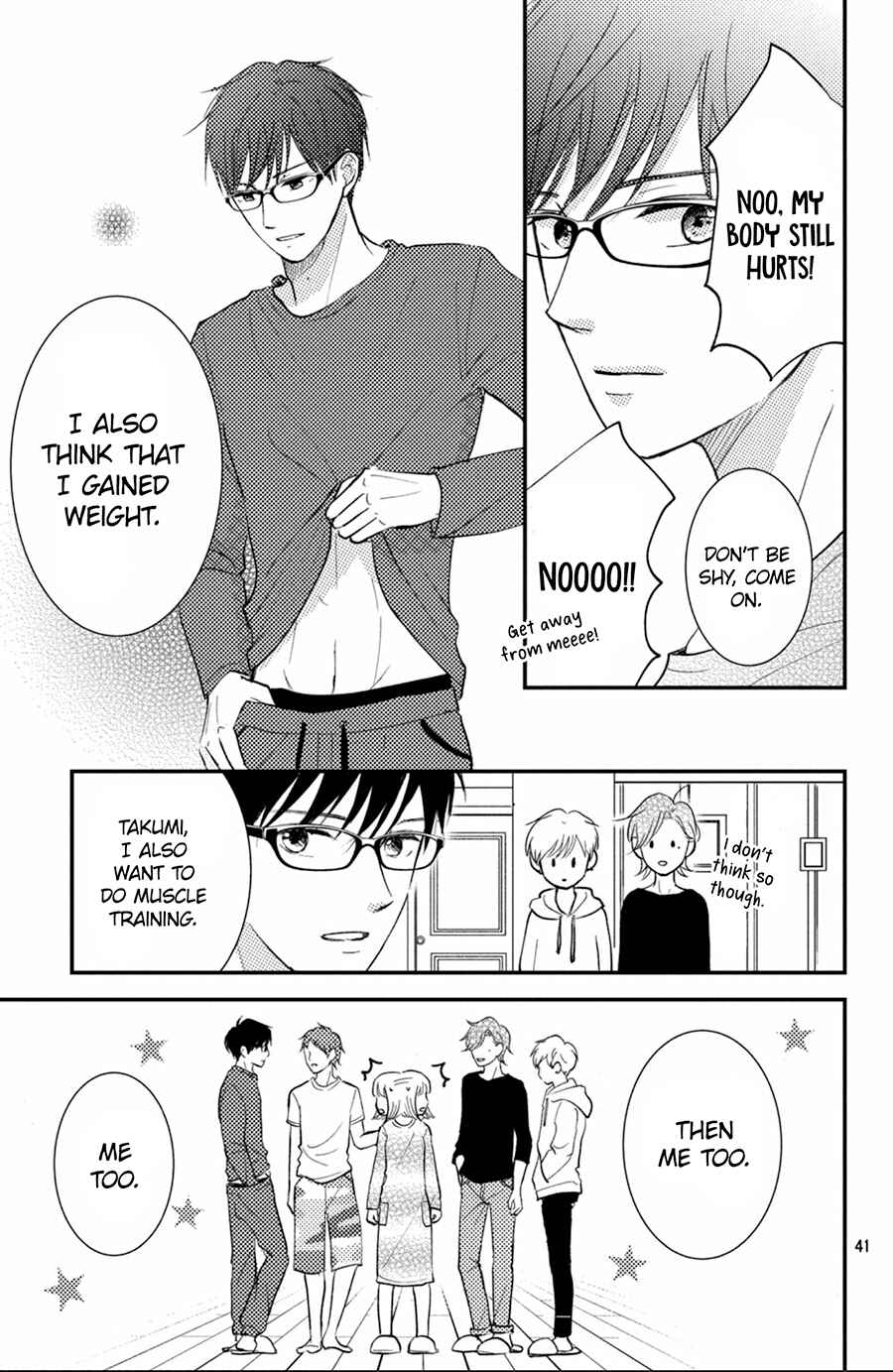 Page 42 Chapter 5 Kyou kara, Kimi o Share Shimasu.