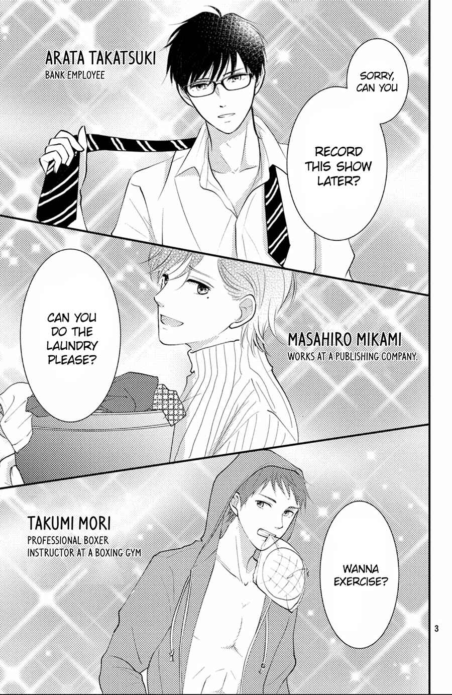 Page 4 Chapter 6 Kyou kara, Kimi o Share Shimasu.