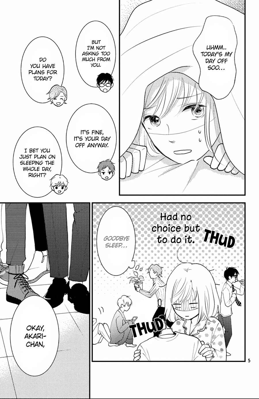 Page 6 Chapter 6 Kyou kara, Kimi o Share Shimasu.