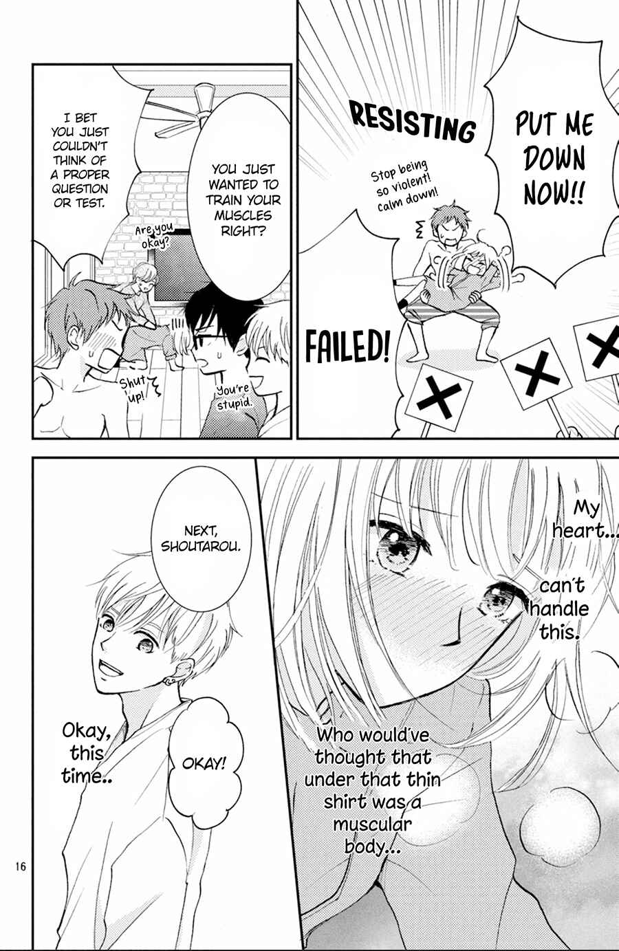 Page 17 Chapter 2 Kyou kara, Kimi o Share Shimasu.