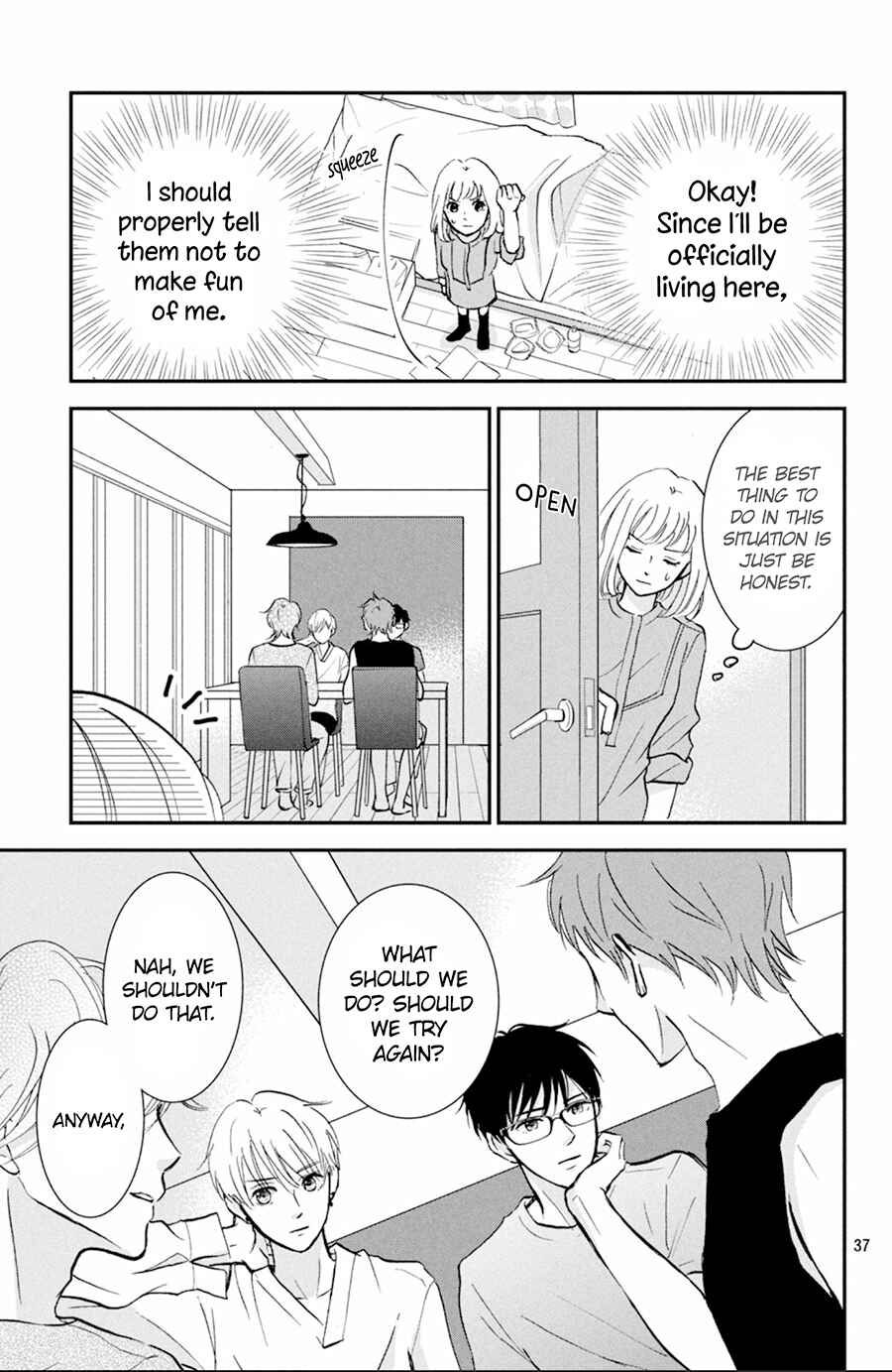 Page 38 Chapter 2 Kyou kara, Kimi o Share Shimasu.