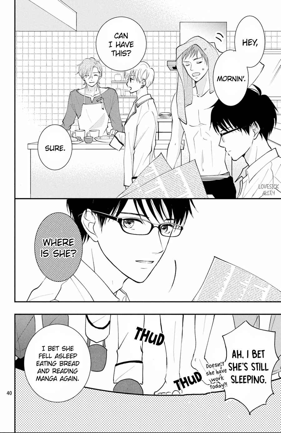 Page 41 Chapter 2 Kyou kara, Kimi o Share Shimasu.