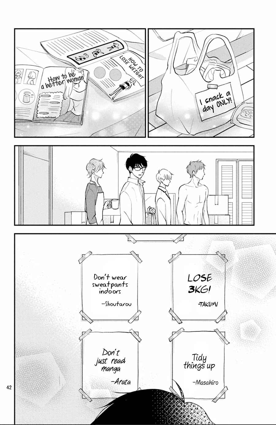 Page 43 Chapter 2 Kyou kara, Kimi o Share Shimasu.
