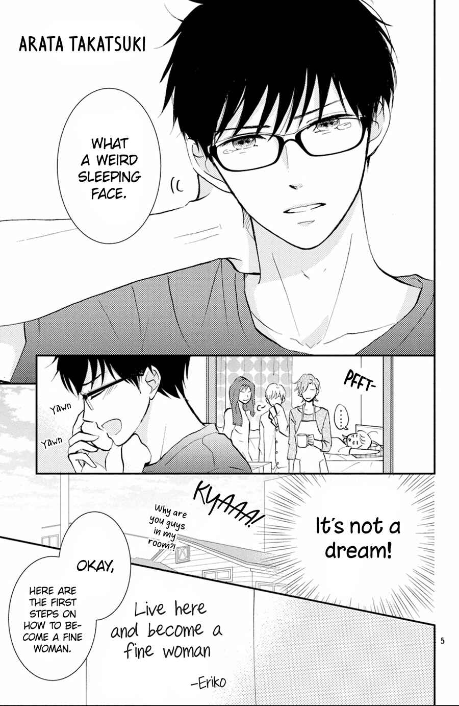 Page 6 Chapter 2 Kyou kara, Kimi o Share Shimasu.