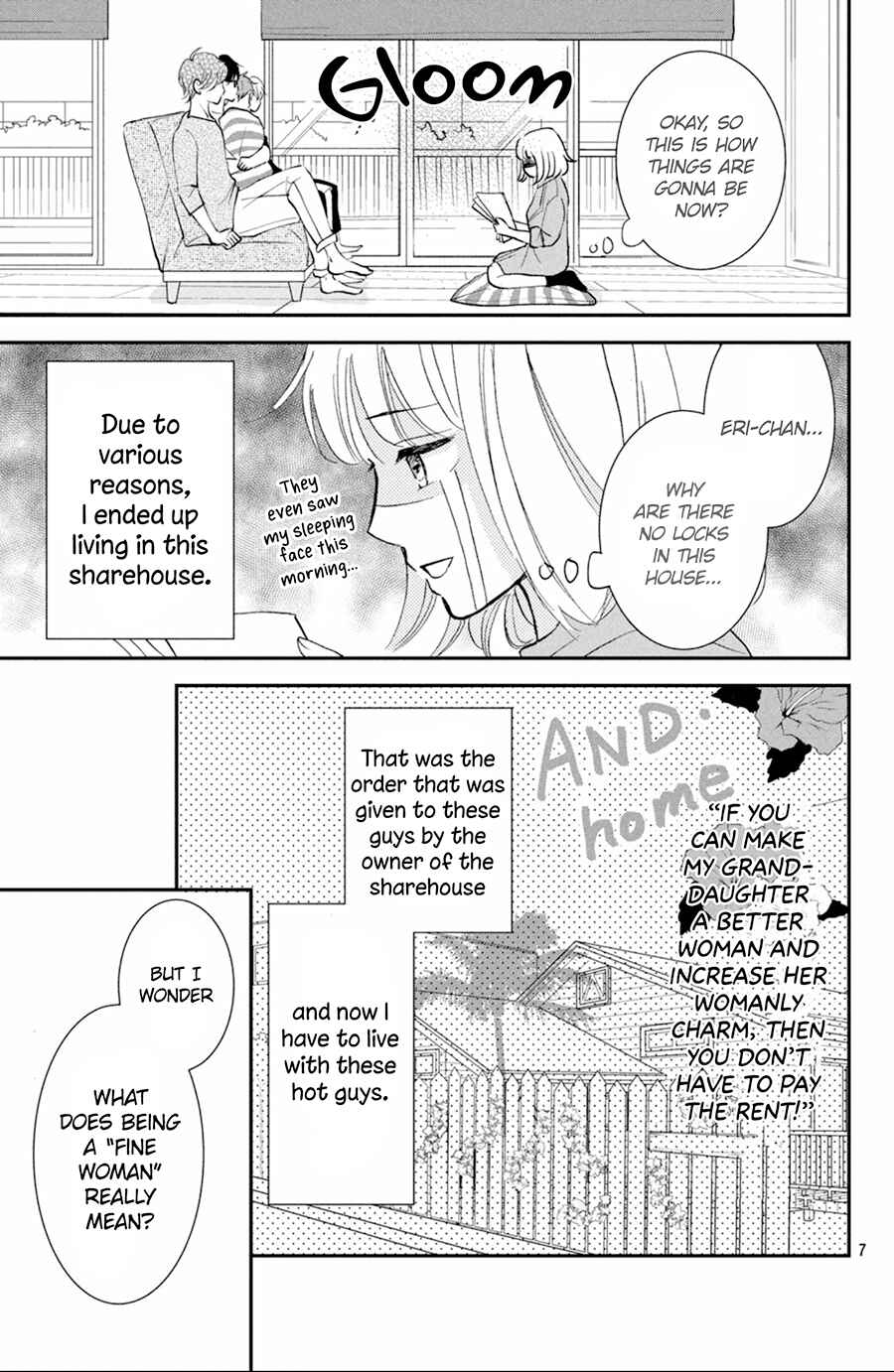 Page 8 Chapter 2 Kyou kara, Kimi o Share Shimasu.