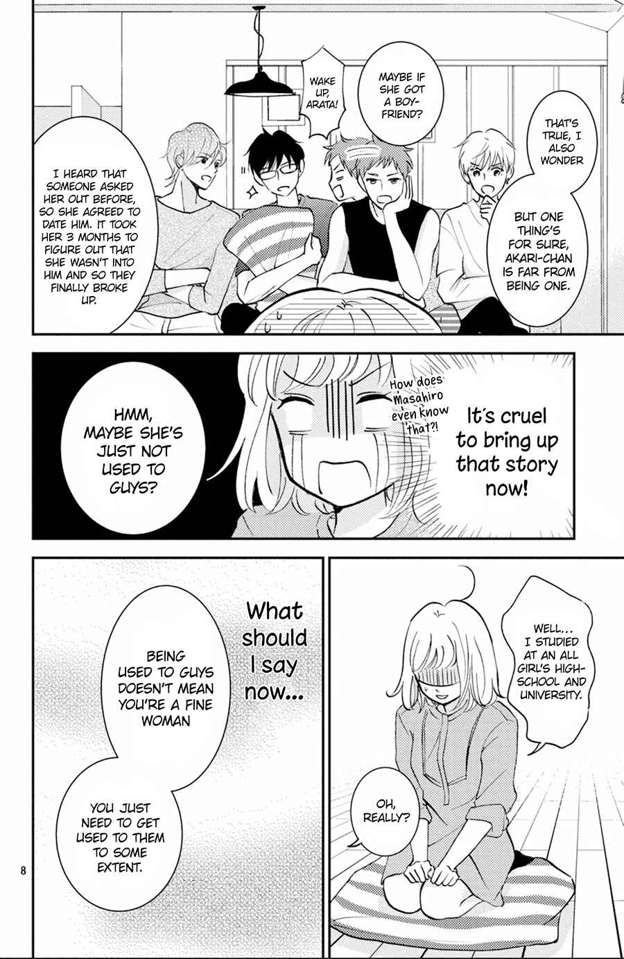 Page 9 Chapter 2 Kyou kara, Kimi o Share Shimasu.