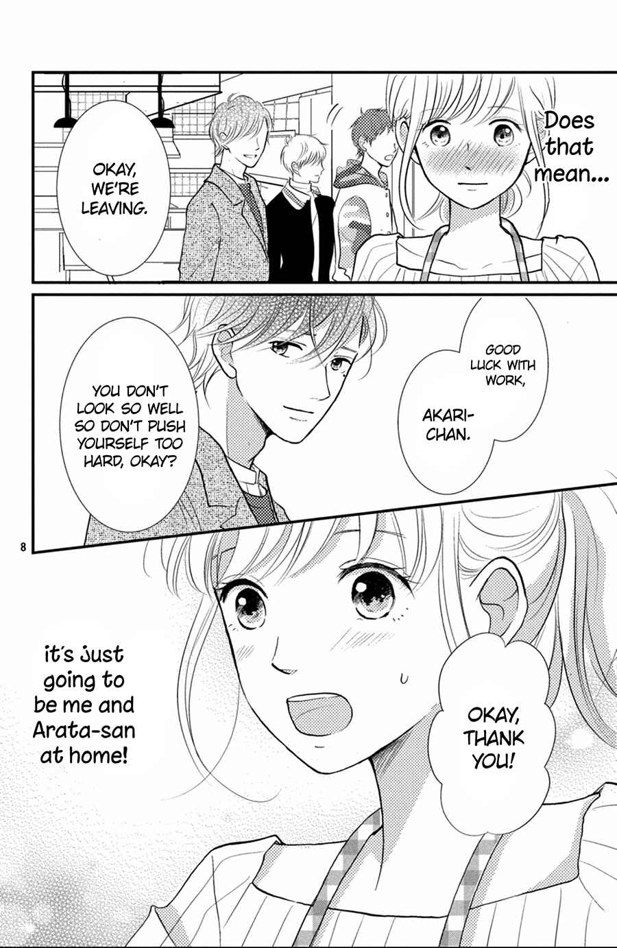 Page 9 Chapter 8 Kyou kara, Kimi o Share Shimasu.