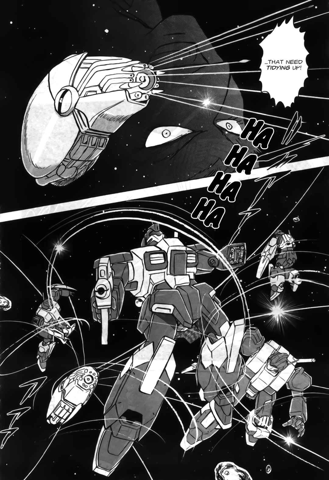 Page 9 Chapter 1 Mobile Suit Crossbone Gundam - Love & Piece