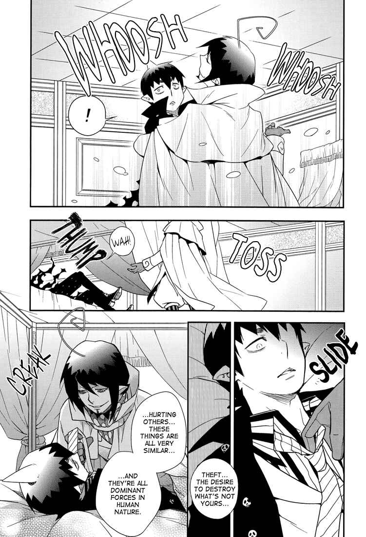 Page 11 Chapter 1 Blue Exorcist - The Paradox of Hedonism (Doujinshi)