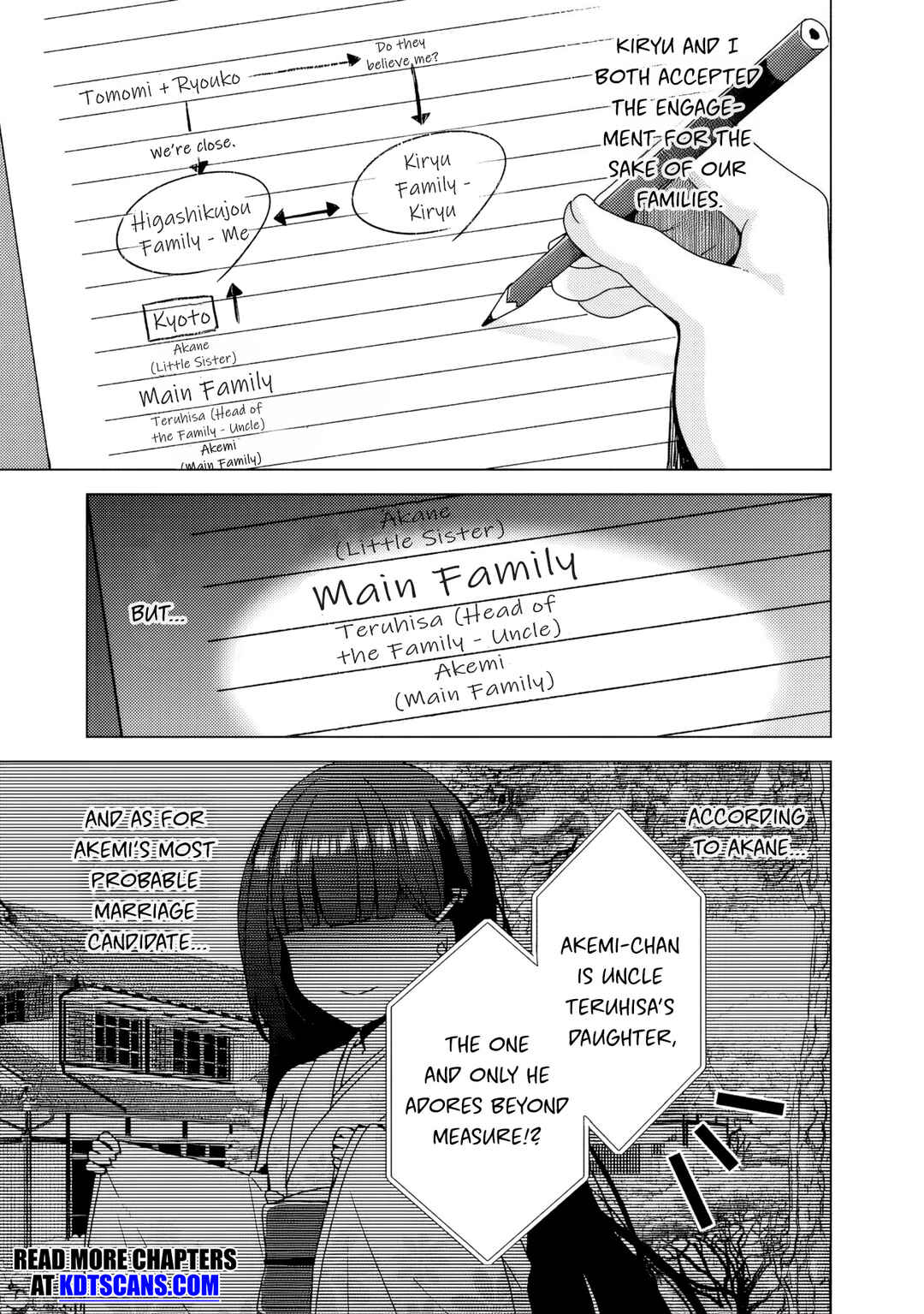 Page 12 Chapter 5.1 Iinazuke ga Dekita to Omottara, Sono Iinazuke ga Gakkou de Yuumei na Akuyaku Reijou Dattan dakedo, Dou Sureba Ii?