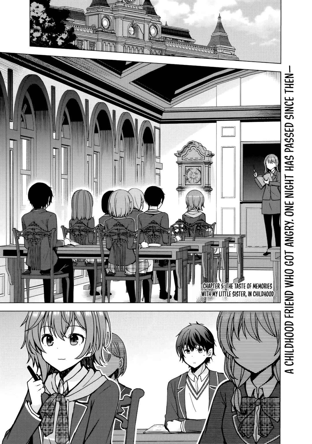 Page 2 Chapter 5.1 Iinazuke ga Dekita to Omottara, Sono Iinazuke ga Gakkou de Yuumei na Akuyaku Reijou Dattan dakedo, Dou Sureba Ii?