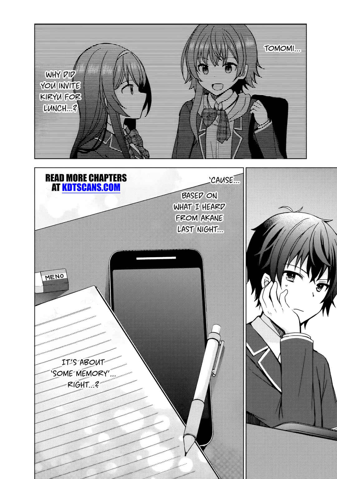 Page 3 Chapter 5.1 Iinazuke ga Dekita to Omottara, Sono Iinazuke ga Gakkou de Yuumei na Akuyaku Reijou Dattan dakedo, Dou Sureba Ii?