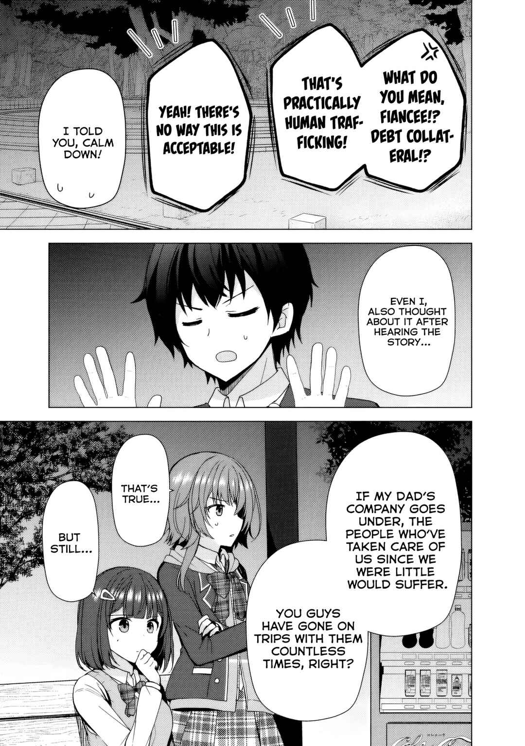 Page 10 Chapter 4 Iinazuke ga Dekita to Omottara, Sono Iinazuke ga Gakkou de Yuumei na Akuyaku Reijou Dattan dakedo, Dou Sureba Ii?