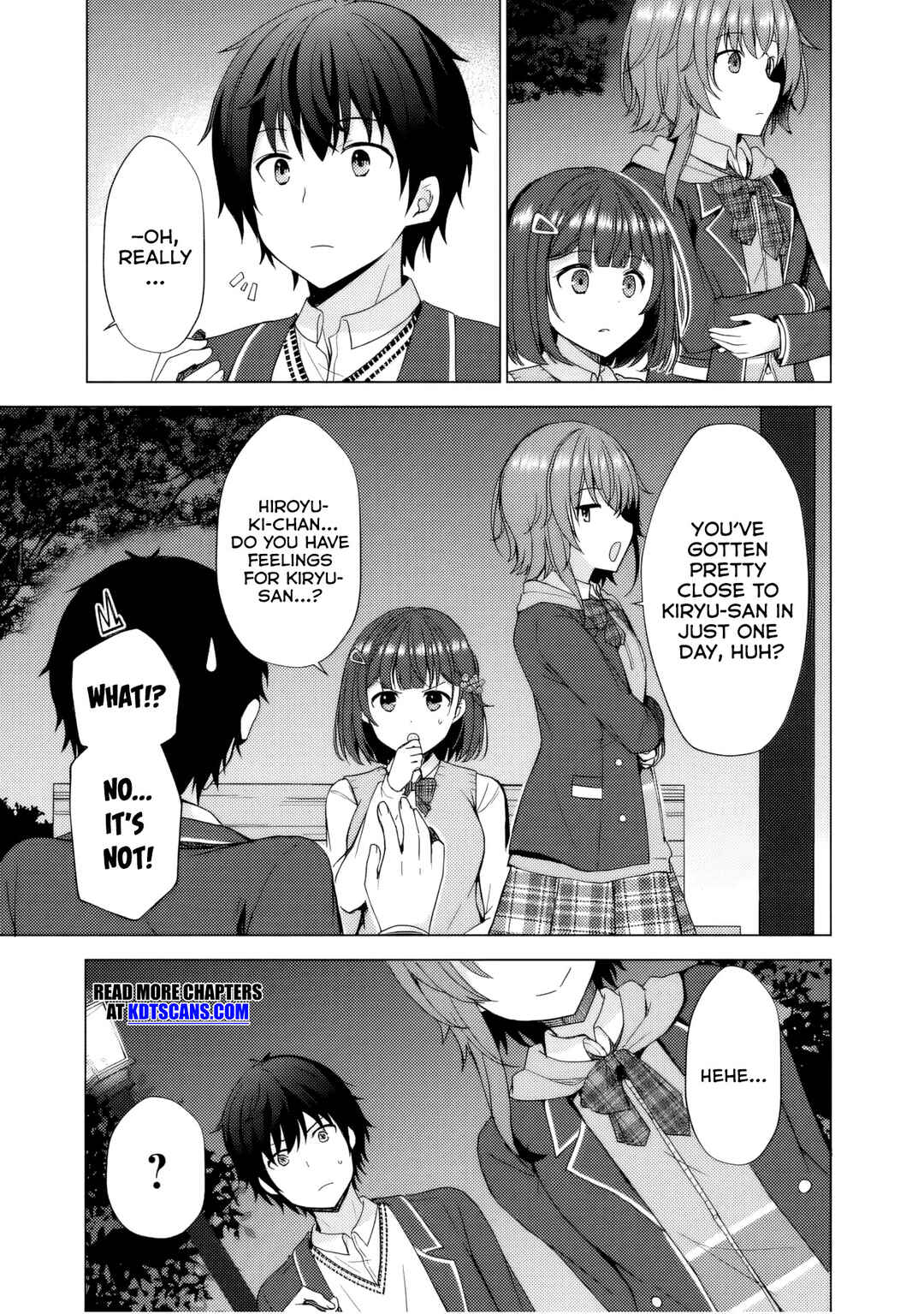 Page 12 Chapter 4 Iinazuke ga Dekita to Omottara, Sono Iinazuke ga Gakkou de Yuumei na Akuyaku Reijou Dattan dakedo, Dou Sureba Ii?