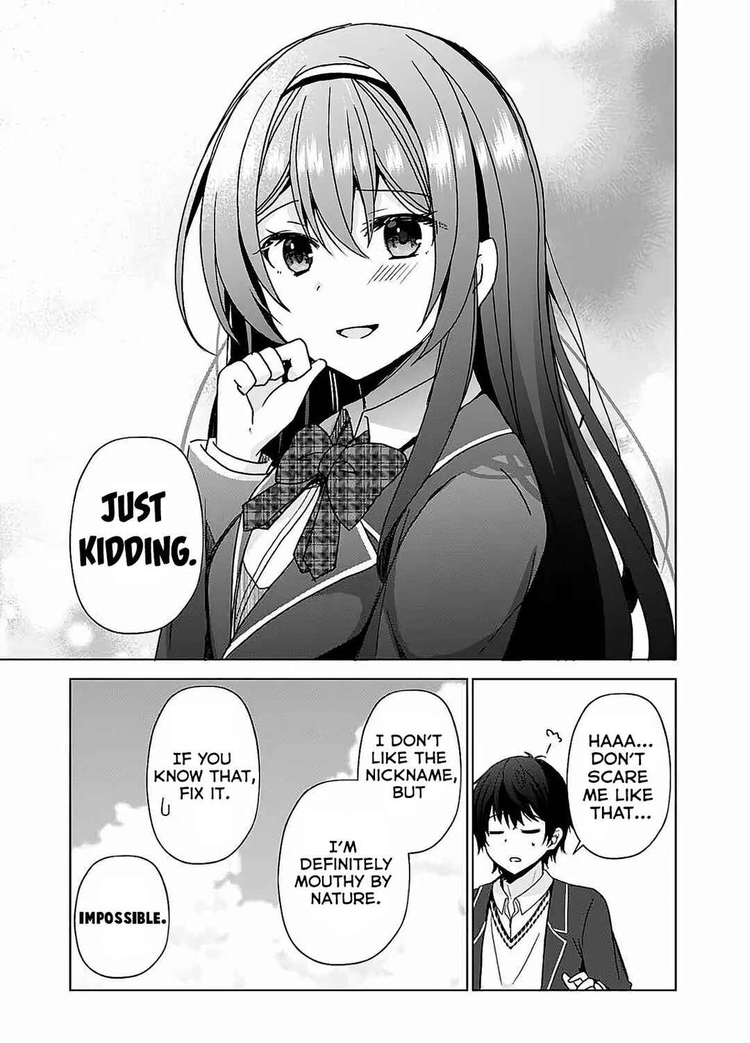 Page 23 Chapter 2 Iinazuke ga Dekita to Omottara, Sono Iinazuke ga Gakkou de Yuumei na Akuyaku Reijou Dattan dakedo, Dou Sureba Ii?