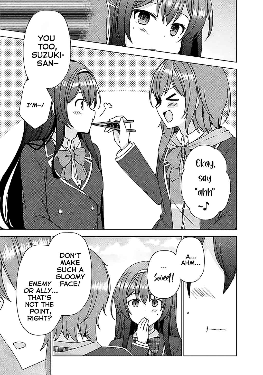 Page 7 Chapter 6.2 Iinazuke ga Dekita to Omottara, Sono Iinazuke ga Gakkou de Yuumei na Akuyaku Reijou Dattan dakedo, Dou Sureba Ii?