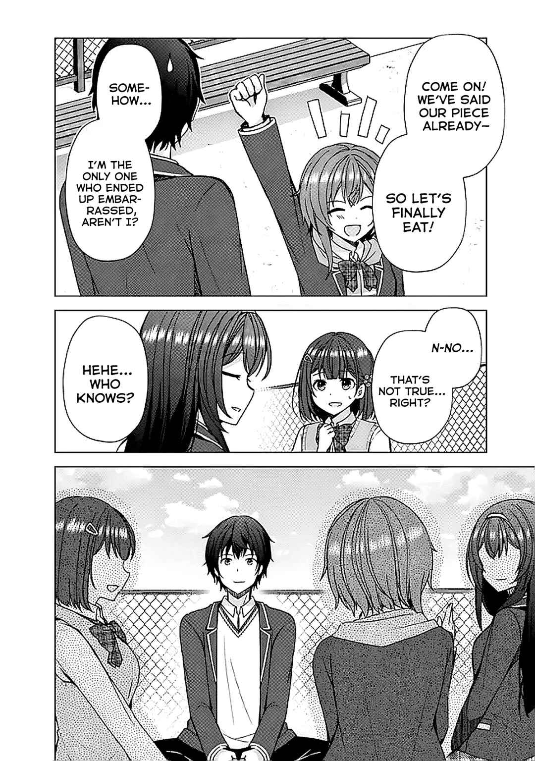 Page 12 Chapter 6.1 Iinazuke ga Dekita to Omottara, Sono Iinazuke ga Gakkou de Yuumei na Akuyaku Reijou Dattan dakedo, Dou Sureba Ii?