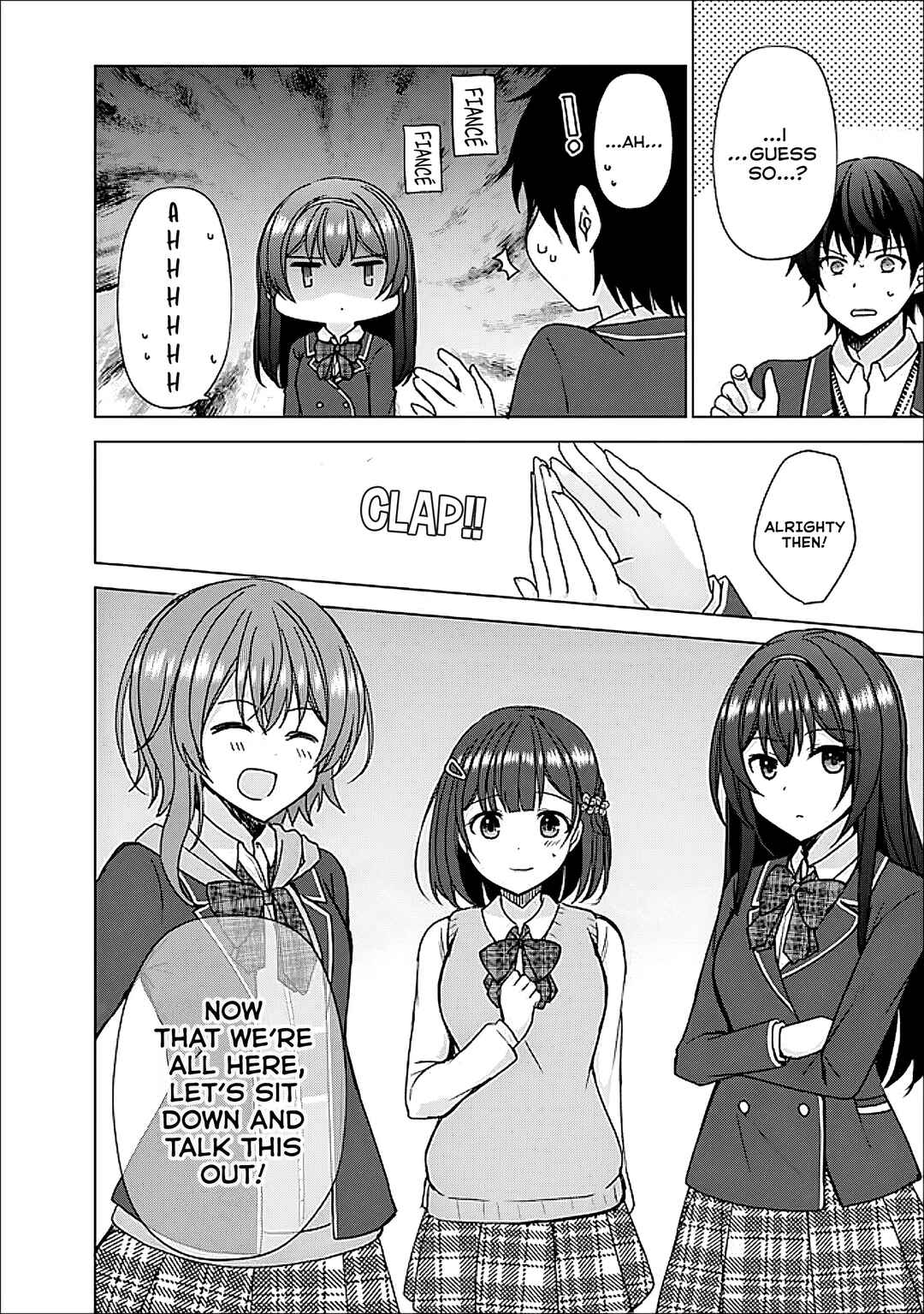 Page 9 Chapter 5.2 Iinazuke ga Dekita to Omottara, Sono Iinazuke ga Gakkou de Yuumei na Akuyaku Reijou Dattan dakedo, Dou Sureba Ii?