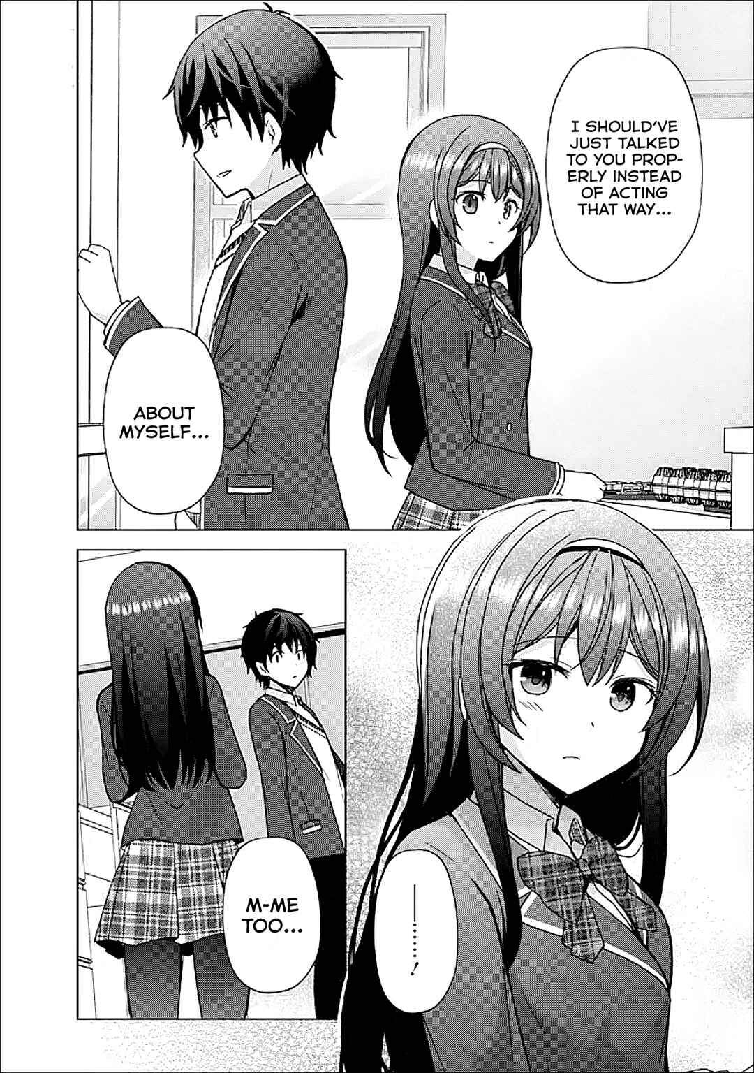 Page 3 Chapter 9.1 Iinazuke ga Dekita to Omottara, Sono Iinazuke ga Gakkou de Yuumei na Akuyaku Reijou Dattan dakedo, Dou Sureba Ii?