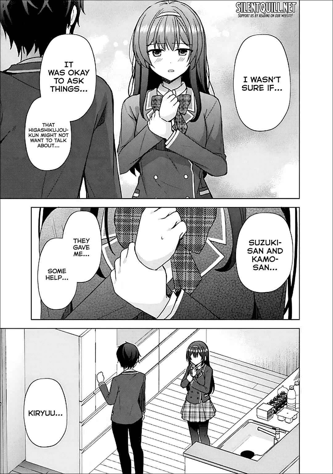 Page 4 Chapter 9.1 Iinazuke ga Dekita to Omottara, Sono Iinazuke ga Gakkou de Yuumei na Akuyaku Reijou Dattan dakedo, Dou Sureba Ii?