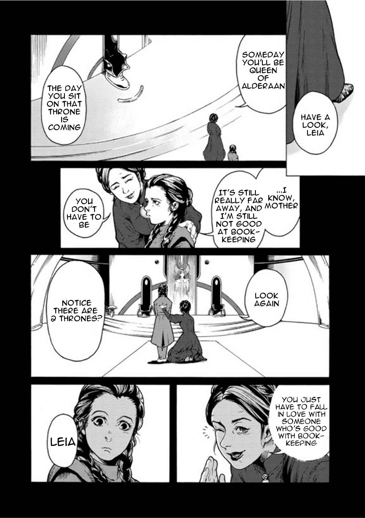 Page 8 Chapter 1 Star Wars Leia, Princess of Alderaan