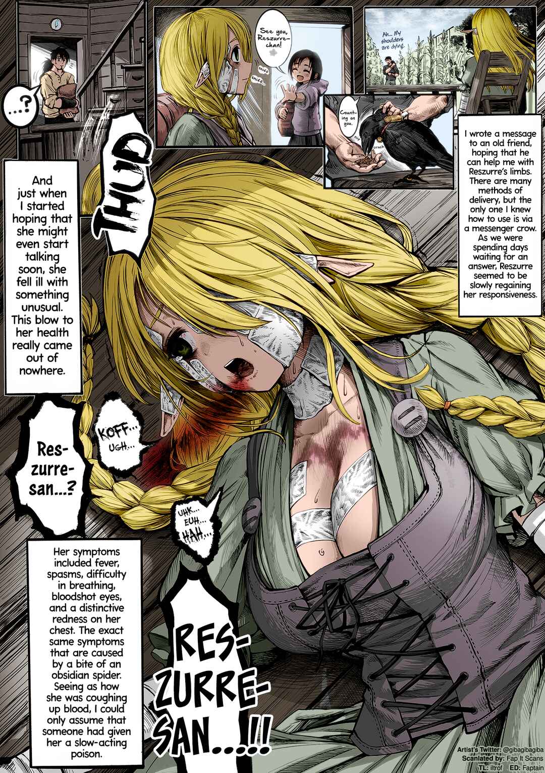 Page 1 Chapter 16 The Apothecary Is Gonna Make This Ragged Elf Happy (Webcomic) (Fan Colored)