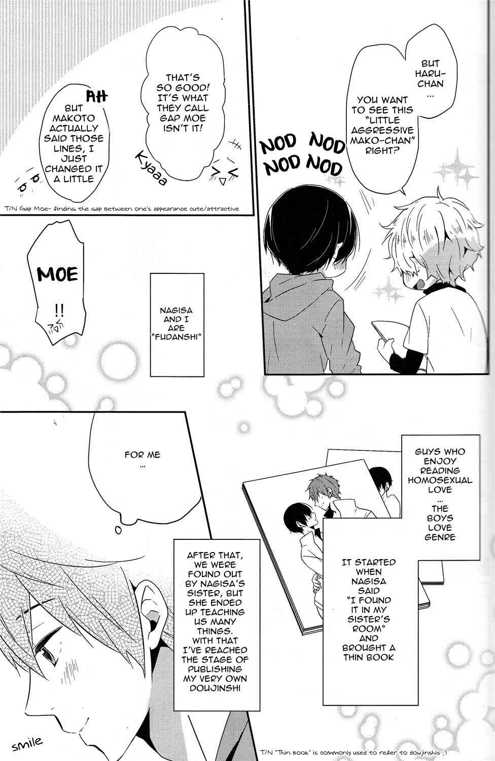 Page 6 Chapter Unknown_65b4 Free! - Zenpen Mousou de Okuri Shite Orimasu. (Doujinshi)