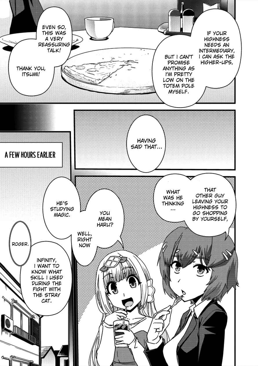 Page 11 Chapter 8 Isekai Shoukan-sareta ga Kyousei Soukan-sareta Ore ha shikatanaku yaseru koto ni shita.