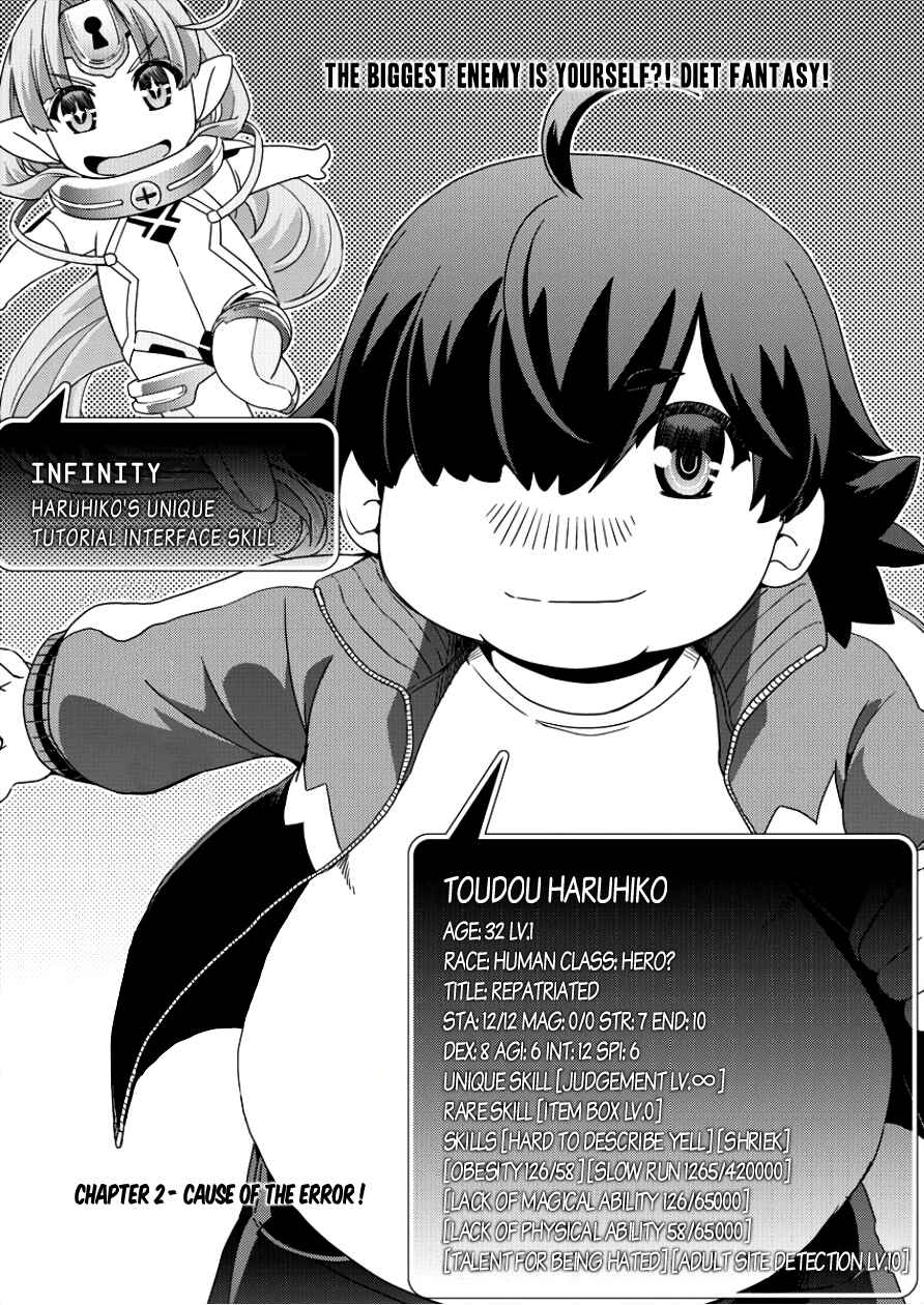 Page 3 Chapter 2 Isekai Shoukan-sareta ga Kyousei Soukan-sareta Ore ha shikatanaku yaseru koto ni shita.