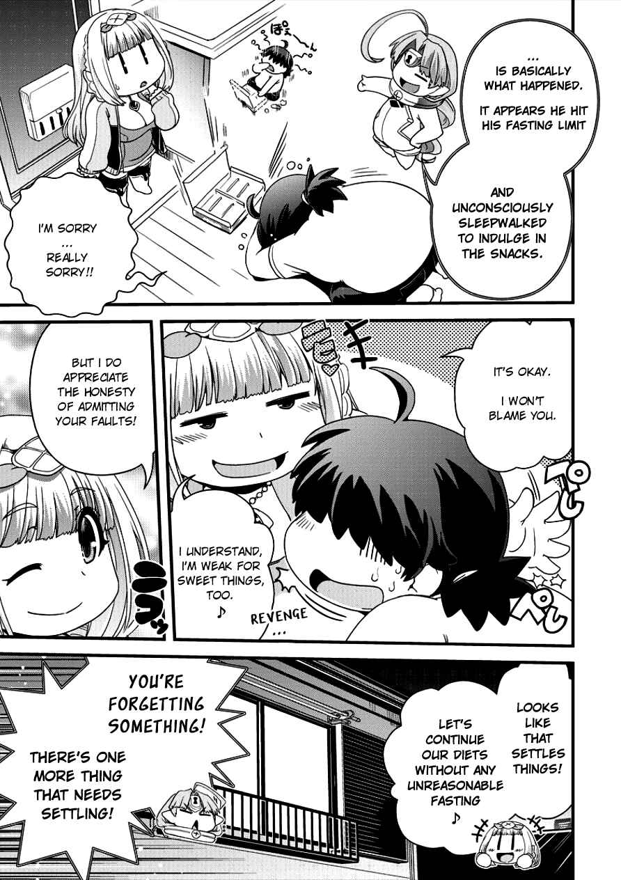 Page 17 Chapter 3 Isekai Shoukan-sareta ga Kyousei Soukan-sareta Ore ha shikatanaku yaseru koto ni shita.