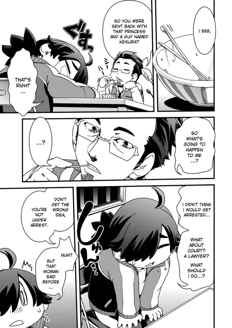 Page 9 Chapter 7 Isekai Shoukan-sareta ga Kyousei Soukan-sareta Ore ha shikatanaku yaseru koto ni shita.