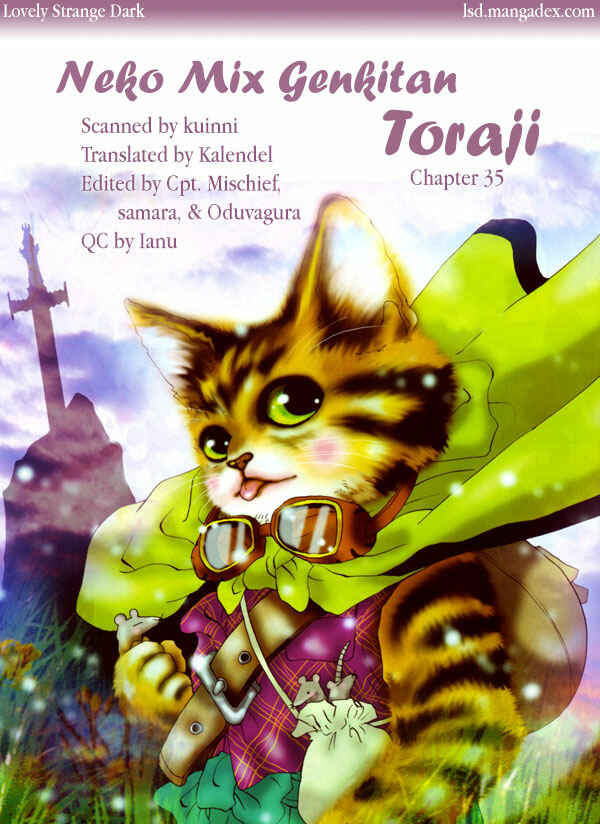 Page 1 Chapter 35 Neko Mix Genkitan Toraji