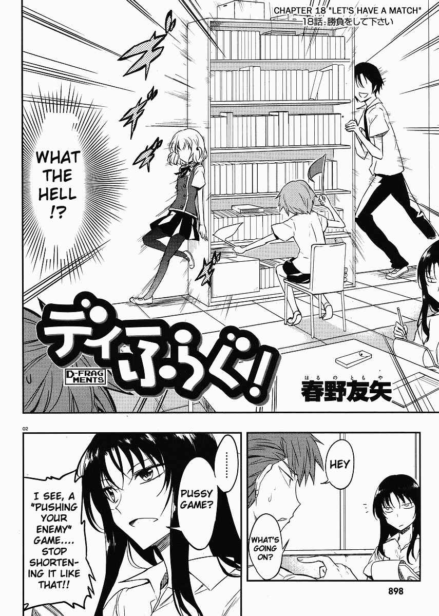 Page 2 Chapter 18 D-Frag!