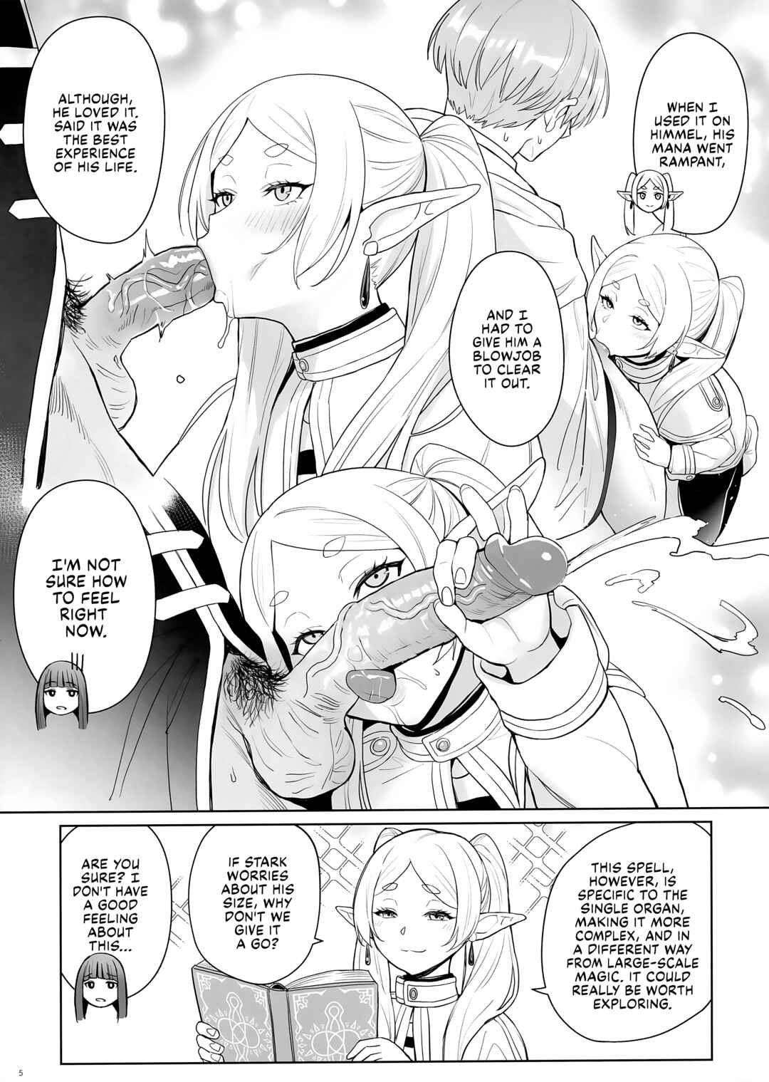 Page 6 Chapter Unknown_6138 Sousou no Frieren - Chinchin ga Ookiku Naru Mahou (Doujinshi)
