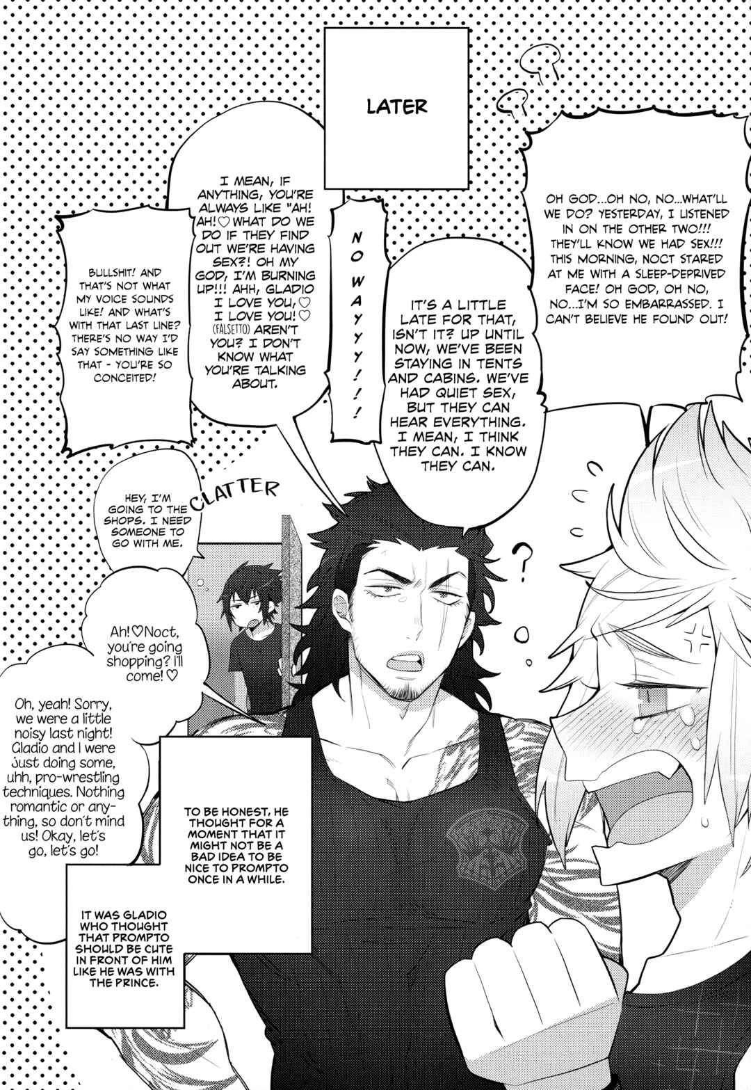 Page 12 Chapter Unknown_673f Final Fantasy XV - Tonari no Shibafu wa Lookin Good!! (Doujinshi)