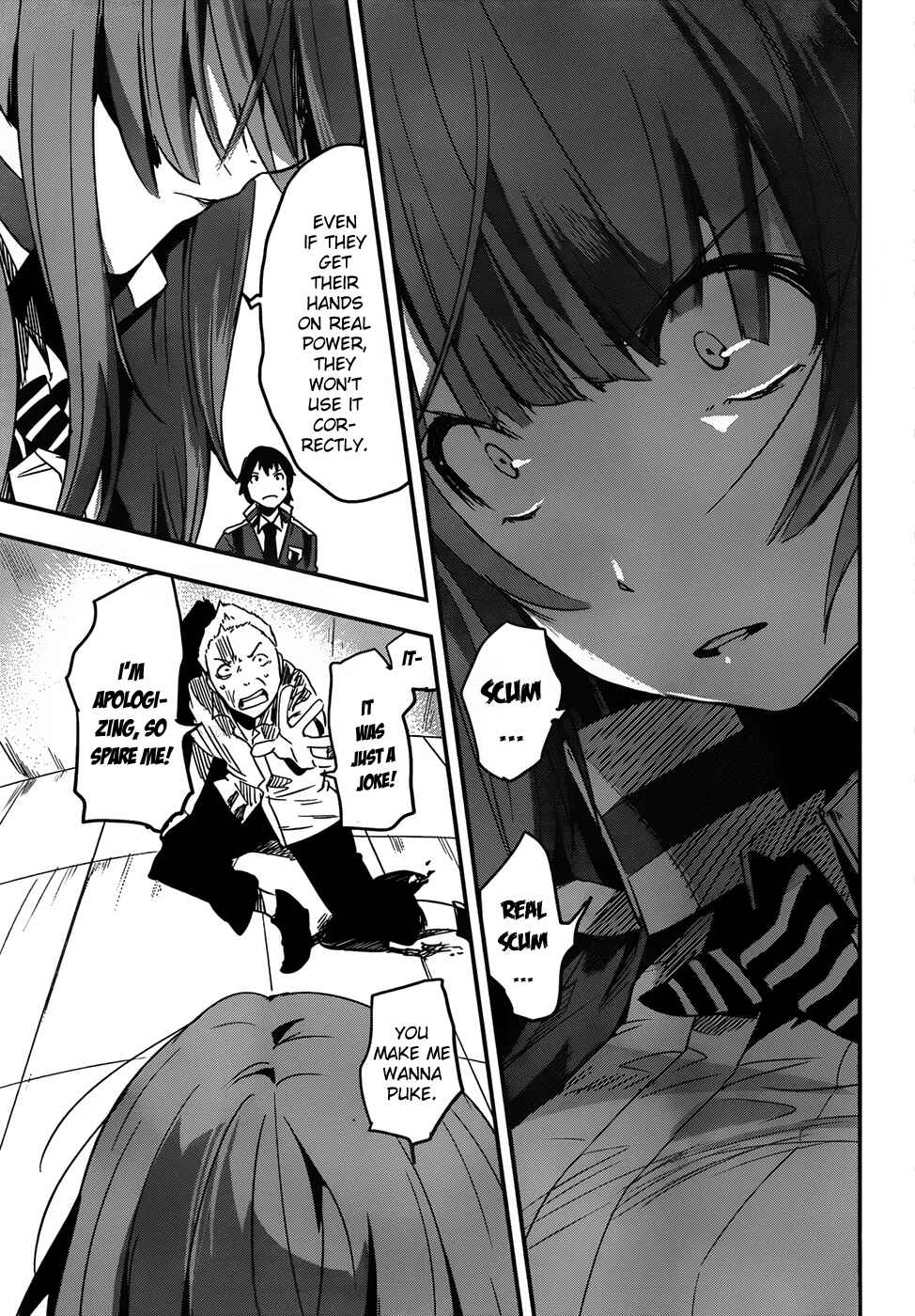 Page 33 Chapter 3 Anti-Magic Academy The 35th Test Platoon