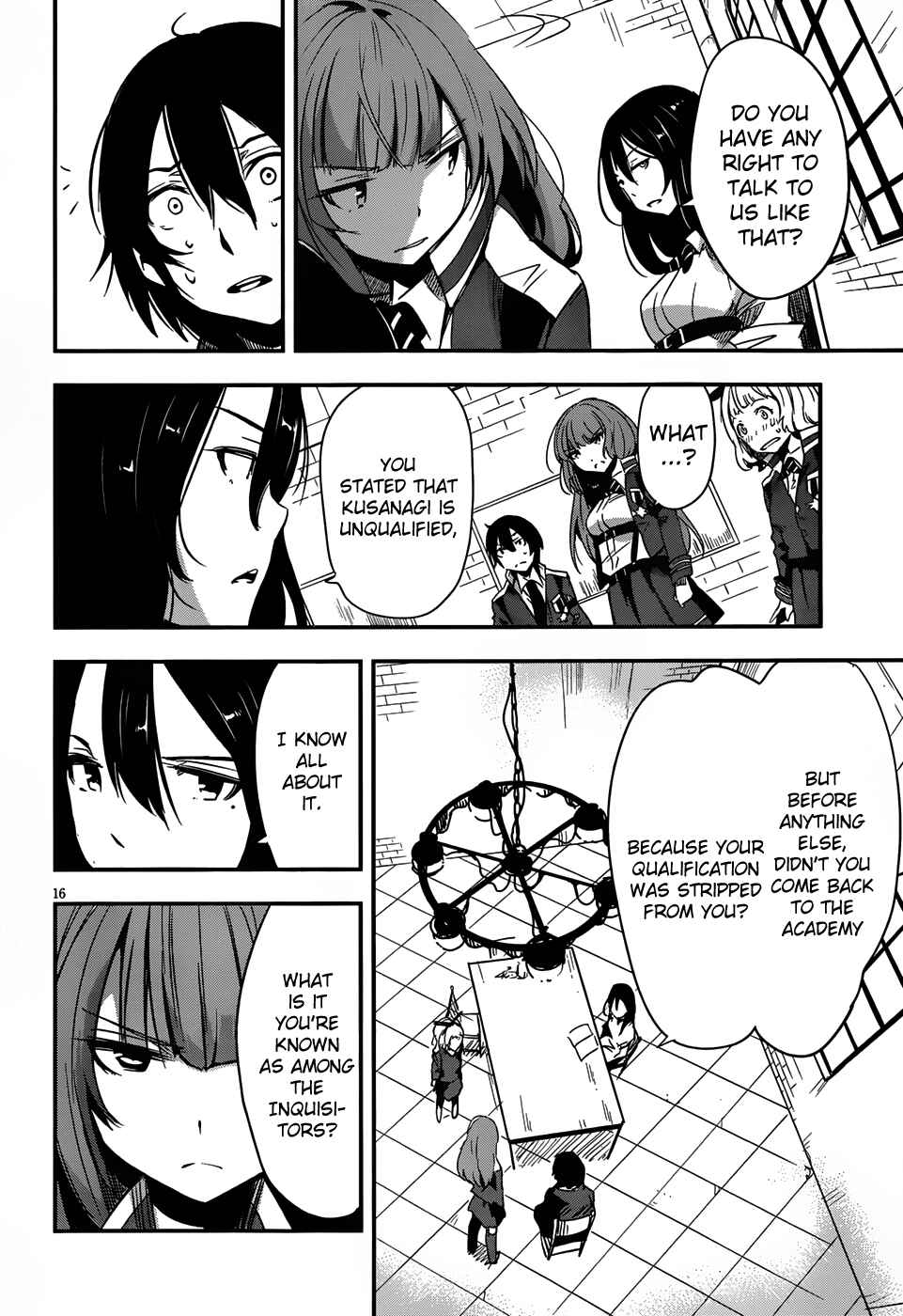 Page 17 Chapter 5 Anti-Magic Academy The 35th Test Platoon