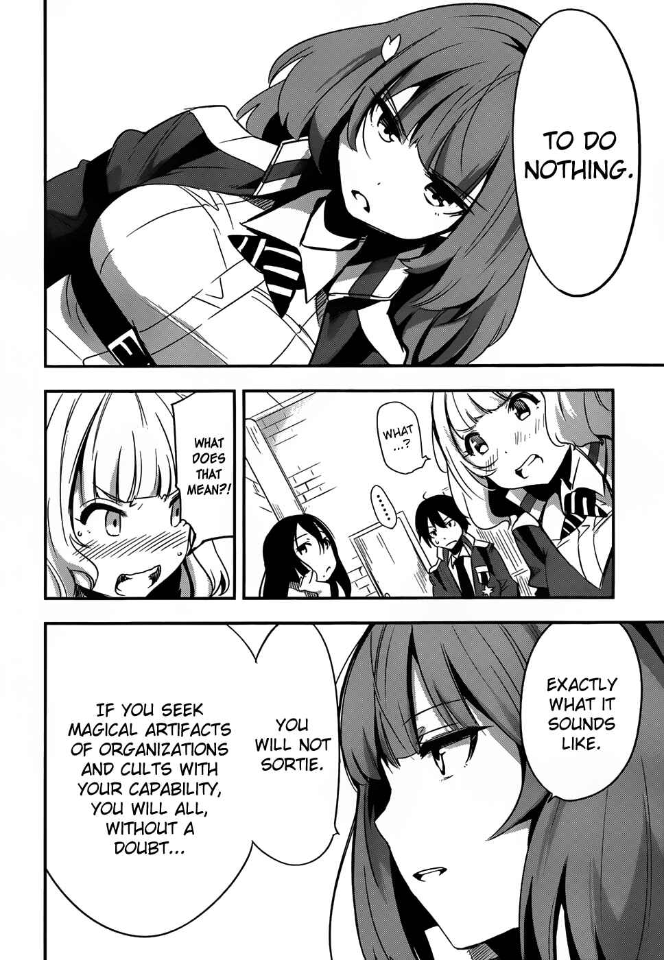 Page 9 Chapter 5 Anti-Magic Academy The 35th Test Platoon