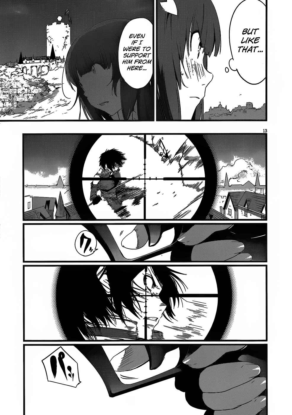 Page 13 Chapter 13 Anti-Magic Academy The 35th Test Platoon